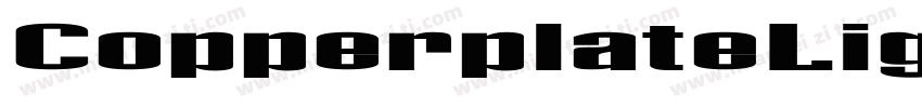 CopperplateLightSCapsSSK Regular字体转换